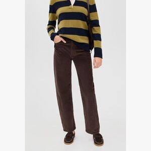 Madewell Chocolate Corduroy Balloon Pants